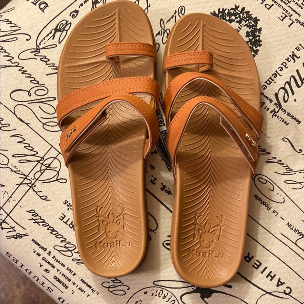 Brown Strappy Sandals